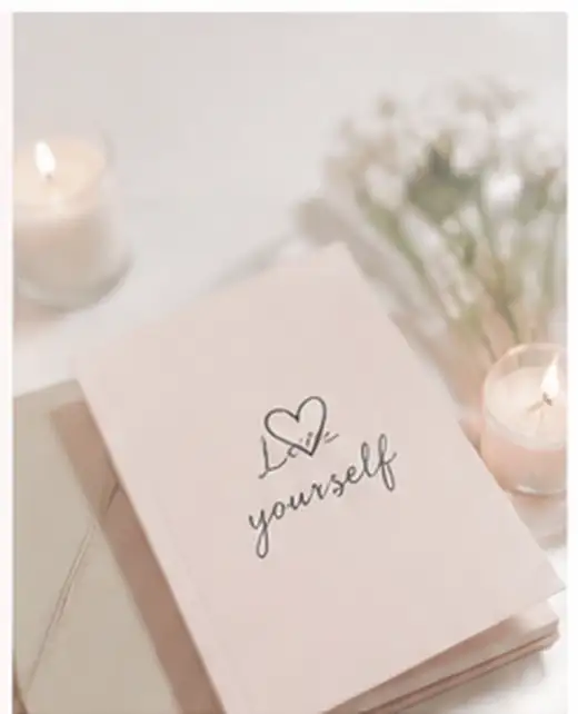 A notebook and pen used for relationship reflection